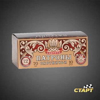 Патрон 12/70/32 СКМ Индустрия картечь 7,15 мм  