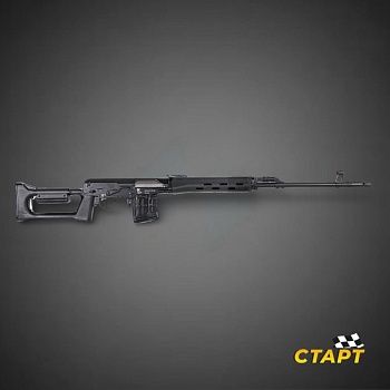 Карабин нарезной Тигр-01, тип СВД кал.7,62*54 мм, L-620 мм.