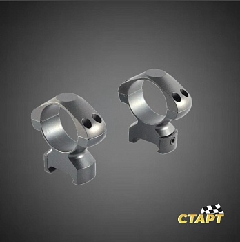 Кольца для прицела Nikko Stirling на Weawer, 30 мм, высокие, сталь