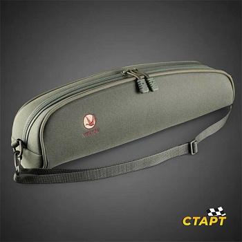 Чехол под оптику Vektor BO-2, нейлоновый с мягкой подкладкой и ремнем,р. 38х9х10 см,зеленый