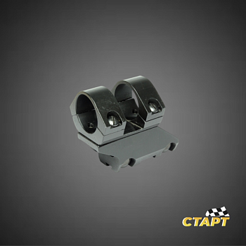 Кронштейн  Север осн.ласт.хвост 50х8х2,6  h-43мм (моноблок)