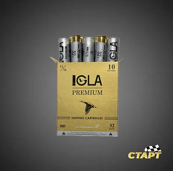 Патрон 12/70/32 "Igla-Premium" Пыж контейнер