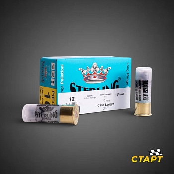 Патрон 12/70/32 Sterling Longrange Buck Shoter картечь 8,0 мм Турция
