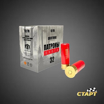 Патрон 12/70/32 Охотник Охота картеч 8,5 мм