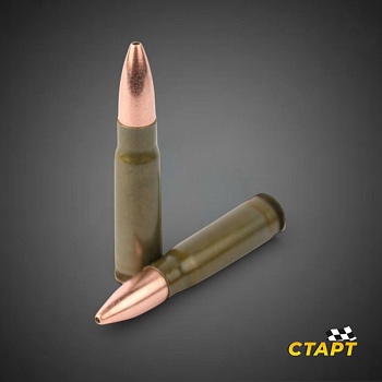 Патрон 7,62х39 НР 8,0 гр.полимер БПЗ 