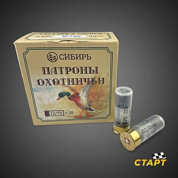 Патрон 12/70/32 картечь 7,15 мм Сибирь 