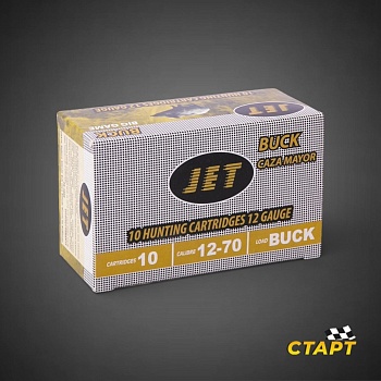 Патрон 12/70/34 JET Buck Shot картечь 7,8 мм Турция