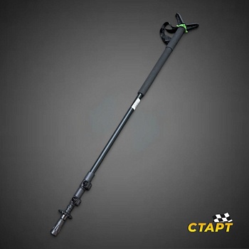 Опора складная, GS01N, 1 нога, с регулируемой рогатиной, L-180 см