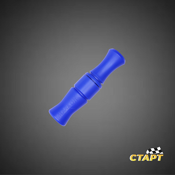 Манок на гуся белолобого "PIONEER" пластик,прозрачный синий