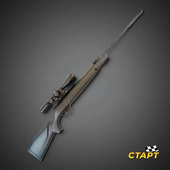 Винтовка пневм. Kral Mega M-07 кал 5,5 мм, пластик