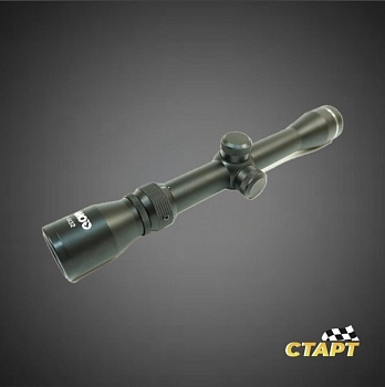 Оптический прицел Gamo 3-9х32EG на ластохвост, 3 планки Weawer